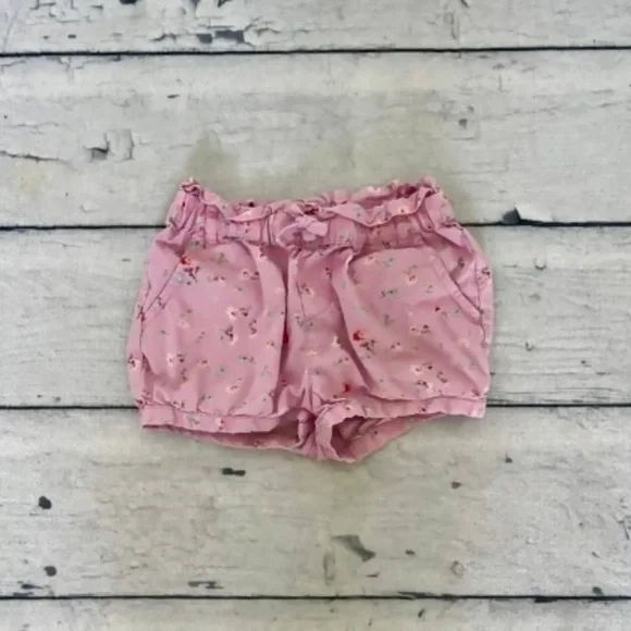 GAP Bottoms Baby Gap Used Good Condition Pink Floral Shorts